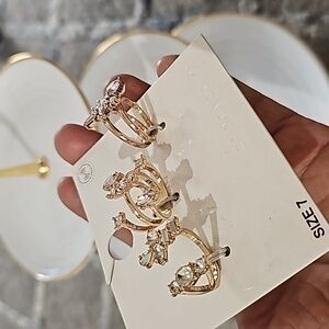 Set of 3 Fashion Rings